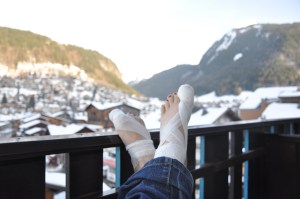 Hanging out the day of 