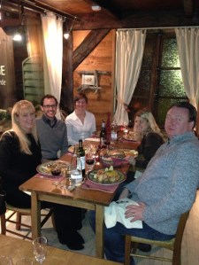 Thanksgiving dinner, image courtesy of B. 