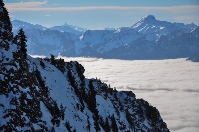 Gorgeous views @ Rochers-de-Naye